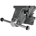 Vises | Wilton WL9-28832 Machinist 5 in. Jaw Round Channel Vise with Swivel Base image number 5