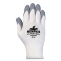 Work Gloves | MCR Safety 9674XL Ultra Tech Foam Seamless Nylon Knit Gloves - X-Large, White/Gray (1 Dozen) image number 1