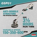 Polishers | Makita GSP01M1 40V max XGT Lithium-Ion Brushless Telescoping 8 in. Cordless Polisher/Scrubber Kit (4 Ah) image number 5