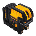 Rotary Lasers | Dewalt DW0825LR 12V MAX Compatible 5 Spot Cross Line Red Laser image number 1