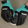  | Makita T-04151 Open Cuff Flexible Protection Utility Work Gloves - Medium image number 4