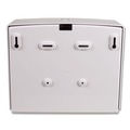  | Scott 09214 Scottfold 10.75 in. x 4.75 in. x 9 in. Folded Towel Dispenser - White (1/Carton) image number 2
