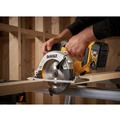 Circular Saws | Dewalt DCS565BDCB205-2CK 20V MAX XR Brushless 6-1/2 in. Cordless Circular Saw with 2 Lithium-Ion Batteries and Charger Starter Kit Bundle (5 Ah) image number 21