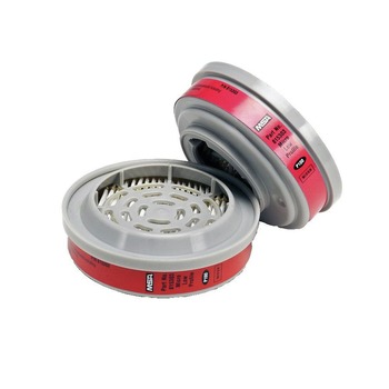 RESPIRATORS | MSA 2-Piece Advantage P100 Low-Profile Filters - 815369
