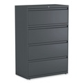 July Member-Exclusive Offer Save 10% off on One Item | Alera 25495 36 in. x 18.63 in. x 52.5 in. 4-Drawer Lateral File - Charcoal image number 0