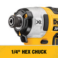 Combo Kits | Dewalt DCK299D1W1 20V MAX XR Brushless Lithium-Ion 1/2 in. Cordless Hammer Drill with POWER DETECT Tool Technology / 1/4 in. Impact Driver Combo Kit (8 Ah) image number 15