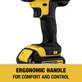 Dewalt DCK240C2 20V MAX Compact Lithium-Ion 1/2 in. Cordless Drill Driver/ 1/4 in. Impact Driver Combo Kit (1.3 Ah) image number 11