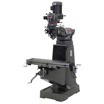 JET JTM-2 9 in. x 42 in. 2 HP 1-Phase R-8 Taper Vertical Milling Machine