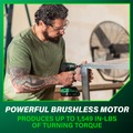 Combo Kits | Metabo HPT KC18DEXQBM 18V MultiVolt Brushless Lithium-Ion Cordless Drill Driver and Impact Driver Combo Kit with 2 Batteries (2 Ah) image number 5