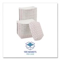 Percentage Off | Boardwalk BWK30LAG100 1 lbs. Capacity Paper Food Baskets - Red/White (1000/Carton) image number 7