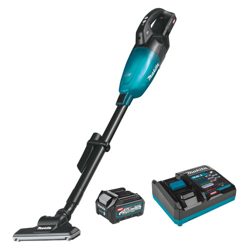 Clearance Center | Makita GLC01R1 40V max XGT Brushless Lithium-Ion Cordless 4-Speed HEPA Filter Compact Vacuum Kit (2.0 Ah) image number 0