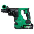 Rotary Hammers | Metabo HPT DH3628DAM 36V MultiVolt Brushless SDS-Plus Lithium-Ion 1-1/8 in. Cordless Rotary Hammer Kit with UVP (4 Ah/8 Ah) image number 2