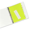 July Member-Exclusive Offer Save 10% off on One Item | Avery 23084 11 x 8.5 Heavy-Duty Plastic Dividers with Multicolor Tabs and White Labels - Assorted (8-Pieces/Set) image number 1