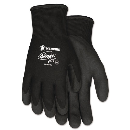 Work Gloves | MCR Safety N9690XL Ninja Ice Gloves - Black X-Large (1-Pair) image number 0