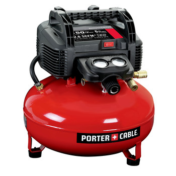 Porter-Cable 0.8 HP 6 Gallon Oil-Free Pancake Air Compressor - C2002