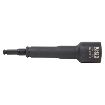 SOCKETS AND RATCHETS | Klein Tools NRHD4 6-in-1 3/4 in. 13/16 in. 1 in. 1-1/8 in.  SAE Impact Socket Wrench Set