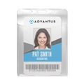 July Member-Exclusive Offer Save 10% off on One Item | Advantus 75604 3.5 in. x 5.13 in. Holder 3.13 in. x 4.5 in. Vertical Insert PVC-Free Badge Holders - Clear (50/Pack) image number 1
