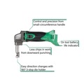 Nibblers | Metabo HPT CN18DSLQ4M 18V Lithium-Ion 1-9/16 in. Cordless Nibbler (Tool Only) image number 5
