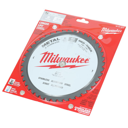 Circular Saw Blades | Milwaukee 48-40-4515 8 in. Circular Saw Blade (42 Tooth) image number 0