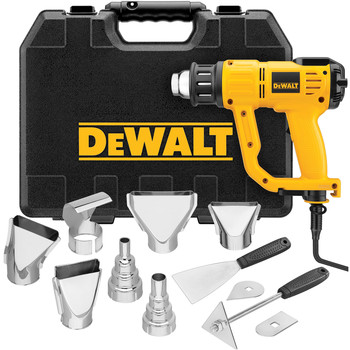 HEAT GUNS | Dewalt Heavy Duty Heat Gun with LCD Display and Kitbox - D26960K