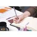 July Member-Exclusive Offer Save 10% off on One Item | BIC GSMG11-PE Round Stic Grip Xtra Comfort Medium 1.2 mm Stick Easy-Glide System Ballpoint Pen - Purple Ink/Gray/Purple Barrel (1-Dozen) image number 4