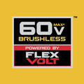Handheld Blowers | Dewalt DCBL772X1 60V MAX FLEXVOLT 3 Ah Brushless Handheld Axial Blower Kit image number 11