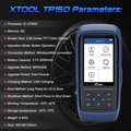 Scan Tools | Xtool TP150 TPMS Diagnostic Tool with 315 MHz and 433M Hz Sensor Activation, Supports 1-8 TS100 Sensor Programming, Compatible with Multiple Vehicle Models image number 7