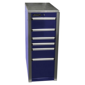 Homak HX08015062 HXL Side Cabinet - Blue