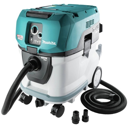Clearance Center | Makita GCV07ZU 80V MAX (40V MAX X2) XGT Brushless Lithium-Ion 7.9 Gallon - 10.6 Gallon Cordless AWS HEPA Wet and Dry Vacuum (Tool Only) image number 0