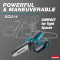 Chainsaws | Makita XCU14SR1 18V LXT Brushless Lithium‑Ion Cordless 6 in. Pruning Saw Kit (2 Ah) image number 16