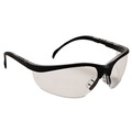 Eye Protection | MCR Safety KD110 Klondike Safety Glasses - Matte Black Frame/Clear Lens (12/Box) image number 2