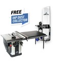 Table Saws | Delta 36-L552D 5 HP 52 in. Rip Capacity  Unisaw Table Saw with 1 HP Dust Collector image number 1
