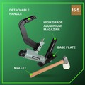 Air Flooring Nailers | Metabo HPT N5010ACM 2-in-1 Flooring Nailer and Stapler image number 9