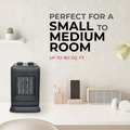 Clearance Center | Vision Air 1VAHC10 1500/750 Watts 10 in. Oscillating Ceramic Heater image number 3