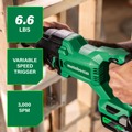 Reciprocating Saws | Metabo HPT CR18DBQ4M 18V MultiVolt Cordless Reciprocating Saw (Tool Only) image number 3