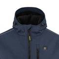 Heated Jackets | Dewalt DCHJ101D1-M Men's Heated Soft Shell Jacket with Sherpa Lining Kitted - Medium, Navy image number 7