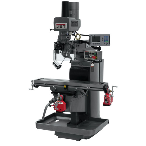 Milling Machines | JET JT9-690627 JTM-1050EVS2 with Acu-Rite 200S 3X (K) DRO, X & Y Powerfeeds & Air Power Drawbar image number 0