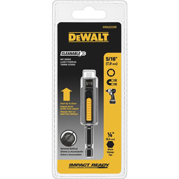 Dewalt 5 16 in. Cleanable Nutsetter DWA2222IR