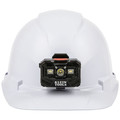 New Year New Savings! Save $25 off $150 | Klein Tools 60107RL Non-Vented Cap Style Hard Hat with Rechargeable Headlamp - White image number 5
