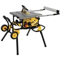 DeWALT Spring Savings! Save up to $100 off DeWALT power tools | Dewalt DW3106P5DWE7491RS-BNDL 10 in. Jobsite Table Saw with Rolling Stand and 10 in. Construction Miter/Table Saw Blades Combo Pack With Safety Sun Glasses Bundle image number 1