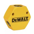 Garage & Shop Equipment | Dewalt DXCM041-0116 3-Way Hockey Puck Manifold 3/8 in. FNPT Inlet with (3) 1/4 in. FNPT Outlets image number 1