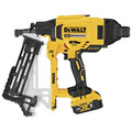 Crown Staplers | Dewalt DCFS950P2 20V MAX XR Lithium-Ion 9 Gauge Cordless Fencing Stapler Kit with 2 Batteries (5 Ah) image number 3