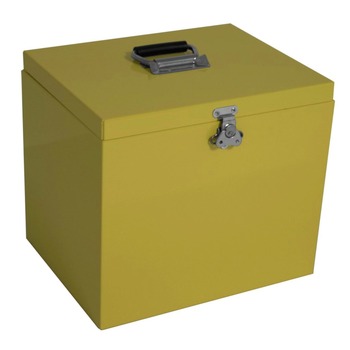 AUTOMOTIVE | Homak 13 in. File Box - Yellow - YW00234330