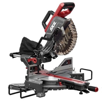 MITER SAWS | Skil 120V 15 Amp 10 In. Dual Bevel Corded Sliding Miter Saw - MS6305-00