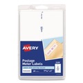 July Member-Exclusive Offer Save 10% off on One Item | Avery 05289 1.78 in. x 6 in. Postage Meter Labels for Personal Post Office - White (2/Sheet, 30 Sheets/Pack) image number 0
