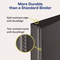 July Member-Exclusive Offer Save 10% off on One Item | Avery 05301 3 Slant Rings 1 in. Capacity 11 in. x 8.5 in. Heavy-Duty Non Stick View Binder with DuraHinge - Light Blue image number 3