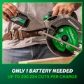 Circular Saws | Metabo HPT C1807DAQ4M 18V MultiVolt Brushless Lithium-Ion 7-1/4 in. Cordless Circular Saw (Tool Only) image number 8