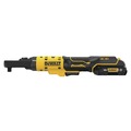 National Tradesmen Day Sale | Dewalt DCF500GG1 12V MAX XTREME Brushless Lithium-Ion 3/8 in. and 1/4 in. Cordless Sealed Head Ratchet Kit (3 Ah) image number 5