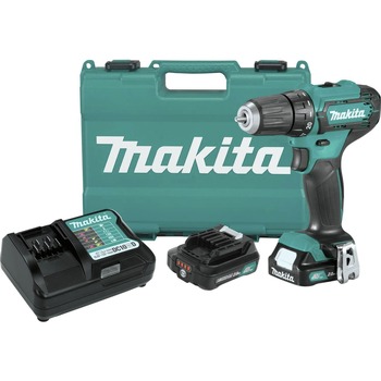Factory Reconditioned Makita 12V MAX CXT Lithium-Ion 3/8 in. Cordless Drill Driver Kit with 2 Batteries (2 Ah) - FD09R1-R