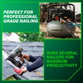 | Metabo HPT EC914SM 1.3 HP  6 gal. The Tank Portable Pancake Air Compressor image number 7